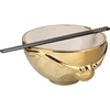 Paladone Golden Snitch Ramen Bowl with Chopsticks
