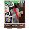 Paladone Minecraft Wolf Icon Lempa