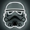 „Paladone Stormtrooper“ prie sienos tvirtinamas LED neoninis šviestuvas
