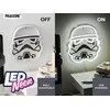 Paladone „Stormtrooper“ prie sienos tvirtinamas LED neoninis šviestuvas