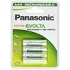 Wentronic Įkraunamos baterijos - PANASONIC P03P 750 mAh AAA 1.2V 4 vnt.
