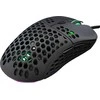 Itin lengva Žaidimų pelė eShark Naginata Black, 60g, Pixart PMW3389 jutiklis, su RGB pašvietimu