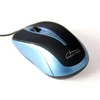 Itin ergonomiška optinė pelė Media-Tech PLANO MT1091B, USB jungtis, 800DPI, mėlyna