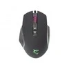 Žaidimų pelė White Shark Gareth Black su RGB pašvietimu