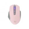 Žaidimų pelė White Shark Gareth Pink su RGB pašvietimu