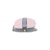 Žaidimų pelė White Shark Gareth Pink su RGB pašvietimu