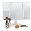 Rio 24 LED Touch Dimmable Makeup Mirror, Baltas