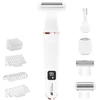 Rio Go Smooth 4-In-1 Lady Shaver &amp; Bikini Trimmer, Baltas