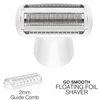 Rio Go Smooth 4-In-1 Lady Shaver &amp; Bikini Trimmer, Baltas