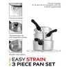 Russell Hobbs RH00542EU7 lengvai filtruojamų keptuvių rinkinys, 3 vnt.