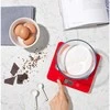 Virtuvinės svarstyklės Russell Hobbs RH015711RAR Square digital scale 5kg red