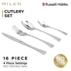 Russell Hobbs RH02229EU7 Milan stalo įrankių rinkinys 16vnt