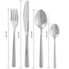 Russell Hobbs RH03225EU7 Vienna Stainless Steel 48 Piece Cutlery Set