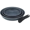 Russell Hobbs RH03293EU7 Nightfall Stone 4-Piece Smart Clip Fry Pan Set