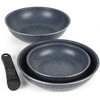 Russell Hobbs RH03296 Nightfall Stone 4-Piece Smart Clip Fry Set