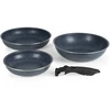 Russell Hobbs RH03296 Nightfall Stone 4-Piece Smart Clip Fry Set