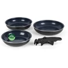 Russell Hobbs RH03314 Marine Smart Clip 4 Piece Fry Pan Set