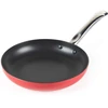 Russell Hobbs RH03821 Riviera 4-Piece Pan Set, Raudona