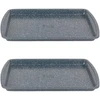 Russell Hobbs RH03858 Nightfall Stone Baking Tray 2 Pack