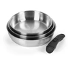 Russell Hobbs RH04033 Stainless Steel 4-Piece Smart Clip Fry Pan Set