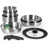 Russell Hobbs RH04041 Stainless Steel 8 Piece Smart Clip Cookware Set