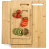 Russell Hobbs RH04065 Element Bamboo 3 Piece Chopping Board Set