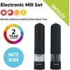 Salter 7524 BKXRUP3 Soft Touch Electric Mill Set, Matte Juodas