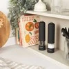 Salter 7524 BKXRUP3 Soft Touch Electric Mill Set, Matte Juodas