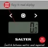 Salter 9150 BFEU12 stiklo analizatoriaus vonios svarstyklės, Juodas