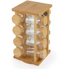 Salter BW127771 Bamboo Rotating Spice Rack