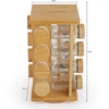Salter BW127771 Bamboo Rotating Spice Rack