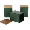 Salter BW12898G Toronto 3-Piece Canister Set, Žalias