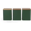 Salter BW12898G Toronto 3-Piece Canister Set, Žalias