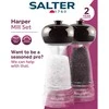 Salter BW12949GEU7 Harper Mill Set Clear/Pilkas