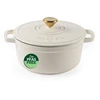 Salter BW13771C Chester 3.4L Cast Iron Puodas Puodas 24 cm, Kreminis