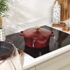 Salter BW13771R Chester 3.4L Cast Iron Puodas Puodas 24 cm, Raudona