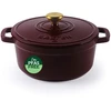 Salter BW13771R Chester 3.4L Cast Iron Puodas Puodas 24 cm, Raudona