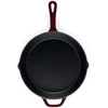Salter BW13773R 26cm Cast Iron FryPan, Raudona