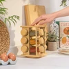 Salter BW14238 Bamboo Rotating Spice Rack