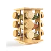 Salter BW14238 Bamboo Rotating Spice Rack