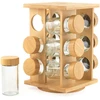 Salter BW14238 Bamboo Rotating Spice Rack