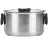 Salter BW14354 Stack-In Stainless Steel 3 Piece (16/22/24 cm) Stockpot Set