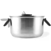 Salter BW14354 Stack-In Stainless Steel 3 Piece (16/22/24 cm) Stockpot Set