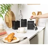 Salter BW14370 Alchemy 3-Piece Canister Set, Juodas