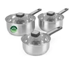 Salter BW14627 Expert 3 Piece (16/18/20cm) Pan Set