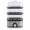 Garų puodas Salter EK5885VDE Compact 3-Tier Steamer
