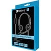 Office „Sandberg“ USB biuro ausinės „Pro Stereo“.