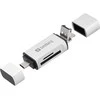 Sandberg kortelių skaitytuvas USB-C+USB+MicroUSB