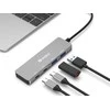 Sandberg USB-C iki 2xUSB-A + 2xUSB-C šakotuvas