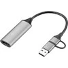 SANDBERG HDMI įrašymo jungtis su USB-C/A